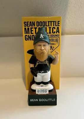 Sean Doolittle Sga Metallica Sounds Gnome Oakland Athletics Bobblehead 2016 A's • $19.99