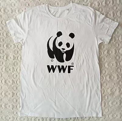 NEW WWF Charity Fundraising T-Shirt  *LARGE* World Wildlife Foundation Panda Tee • £7.99