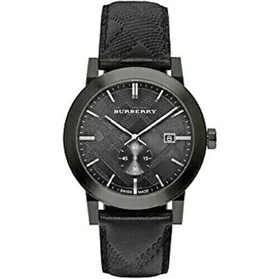 Brand New Burberry BU9906 The City Embossed Check Men's Watch • $189.99