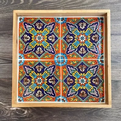 NEW Mexican Talavera Tile Decorative Tray • $79.99