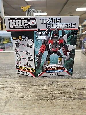 Transformers Kre-o Kreo Micro Changers Combiners Autobot Superion Hasbro • $33.95