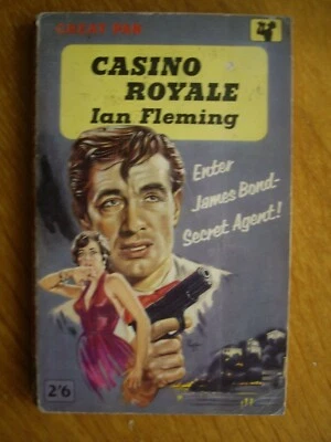£29.99 • Buy Casino Royale By Ian Fleming, 1959 James Bond 007 Great Pan Paperback Book