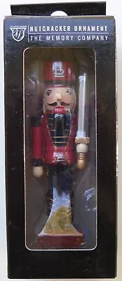 MLB St. Louis Cardinals Nutcracker With Sword Christmas Ornament 4  Baseball • $11.95