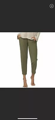 Women’s  Manduka Yoga City Pants Yogi Pants Olive Green Small • £33.78