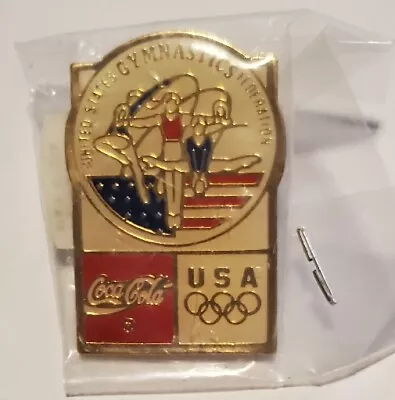 1 USA Olympic Pin Coca Cola United States Gymnastics Federation 1 Pin • $5.97