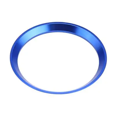 BLUE Aluminum Alloy Steering Wheel Emblem Ring Trim Fits W204 W212 W166 GLK • $16.50