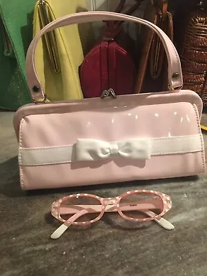 Gymboree Purse & Matching Sunglasses Pink  Polkadots Sweet As Sugar Barbiecore • $7.50