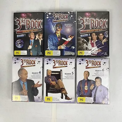 3rd Rock From The Sun Complete Series Season 1-6 (1 2 3 4 5 6) DVD Region 4 PAL • $59.95