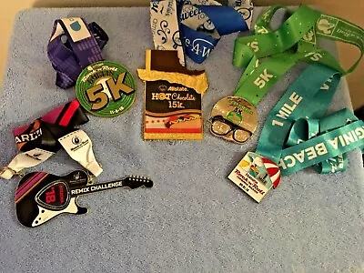 Marathon Running Medal Lot Of 5 Lot # 21 • $60