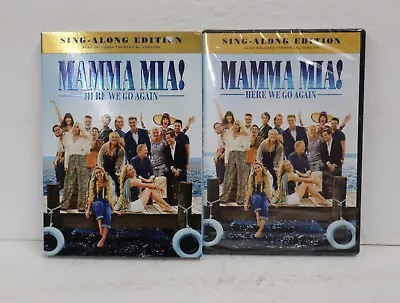 Mamma Mia! 2: Here We Go Again (DVD 2018)(Sing-Along & Theatrical Editions) NEW • $6.99