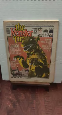 The Monster Times Magazine Newspaper #12 June 1972 Horror Sci-Fi Fantasy Vintage • $20