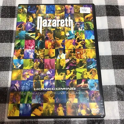 Nazareth: Homecoming - The Greatest Hits Live In Glasgow DVD (2002) Nazareth • £2.20