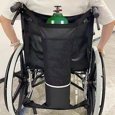 MUROCEA Oxygen Cylinder Bag For Wheelchair & Knee Scooter - O2 Tank Carrier C... • $27.76
