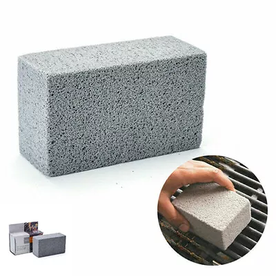 Cleaning Stone Brick Block Barbecue Griddle Kit BBQ Scraper Grill Cleaner Pumice • $12.69