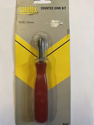 Counter Sink Bit - 12mm By Steelex Hand Tools 8040 - New Old Stock • £5.95
