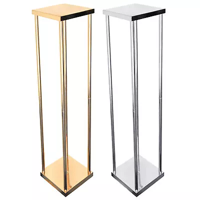 Metallic Pillar Centerpiece Stand 42-Inch • $108.95