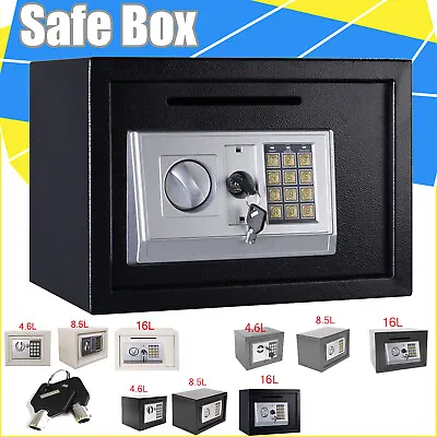 £21.60 • Buy Secure Digital Steel Safe Electronic High Security Home Office Money Safety Box