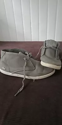La Coste Mens Grey Shoes Boots Size Us9 • $45