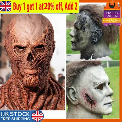 £13.89 • Buy Michael Myers Latex Purge Mask Deluxe Halloween Horror Dress Killer Scary Mask++