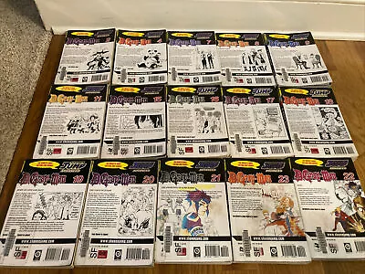 D Gray Man Manga Lot Of 15 Graphic Novels By Katsura Hoshino-Library Copies • $125