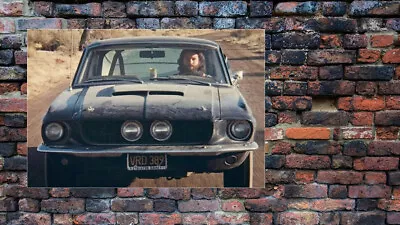 The Doors Poster Jim Morrison His 1967 Shelby Mustang  The Blue Lady  30  X 20  • $16.99