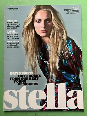 STELLA Mag UK 20-Sept-2009 Ieva Laguna Melody Gardot Marchesa Casati Moyoco Anno • $18.94