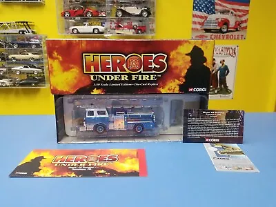 Corgi  Heroes Under Fire  Tamaqua Pa Mack Cf Pumper  Limited   Edition   New  • $69.99