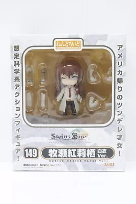 Nendoroid Steins; Gate Makise Kurisu White Coat Ver. Figure No.149 GOOD SMILE • $75