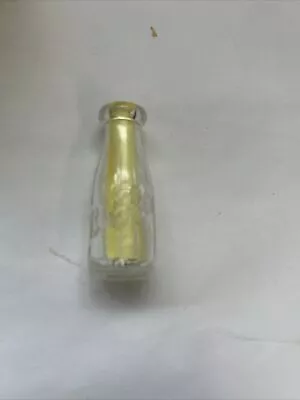 Vintage Small Borden’s Milk Miniature Bottle  2” Sample Glass Advertising Dairy • $10