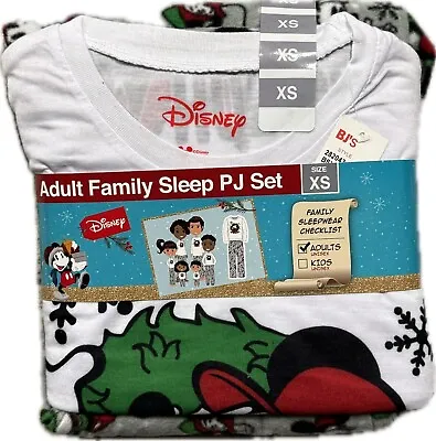 Disney Mickey Mouse & Minnie Mouse Matching Family Pajamas Set Adults Unisex • $20