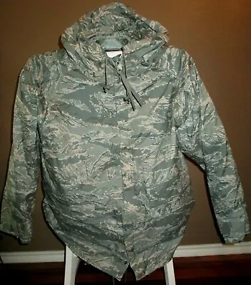 Military Rain Jacket Army Digital Camo With Liner Coat Size Medium  • $69.95