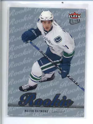 Mason Raymond 2007/08 Fleer Ultra #270 Playinum Medallion Rookie #093/100 Aj5358 • $17.99