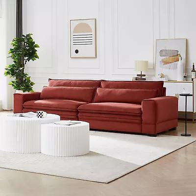 Mid-Century Sofa Couch Modern Upholstered Couch For Livingroom • $832.29