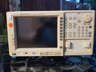 ANDO AQ6317B OPTICAL SPECTRUM ANALYZER 600 To 1750 Nm • £3999