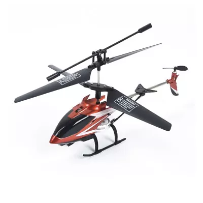 Mini RC Helicopter Metal Remote Control Helicopter 3CH 3.5CH GYRO Red~gift • $25.99