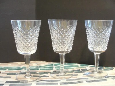 $84.15 • Buy Waterford Alana 3 Water Glasses 6 7/8 