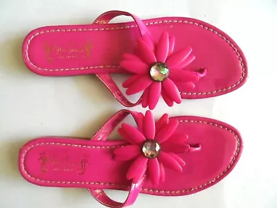 Women's Miss Trish Sandals - Pink Daisy Size:9.5 • $15