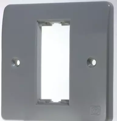 MK Logic Plus - K191WHI - Frontplate 1 Module • £6.89