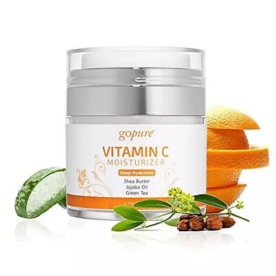 GoPure Vitamin C Face Cream Moisturizer - Facial Moisturizer & Pore Minimizer • $24.88