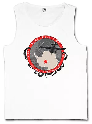 MISKATONIC UNIVERSITY ANTARCTIC EXPEDITION I TANK TOP VEST GYM Lovecraft Cthulhu • $24.99