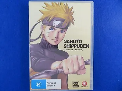 Naruto Shippuden Collection 1 Eps 01-13 - DVD - Region 4 - Fast Postage • $8.99