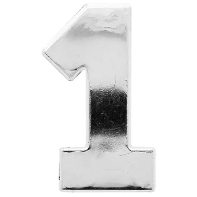 £3.74 • Buy 3D CHROME LETTERS 1  Adhesive Car Truck Van V8 Number Decal 50% OFF 3 OR MORE