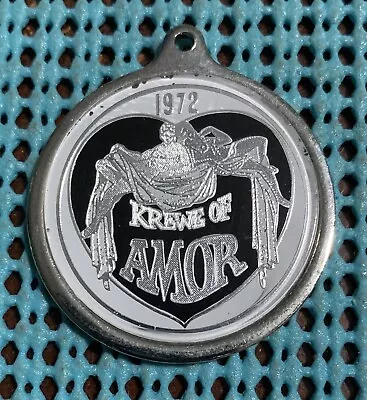 1972 Krewe Of AMOR  Mardi Gras Looped Badge / Charm • $3.99