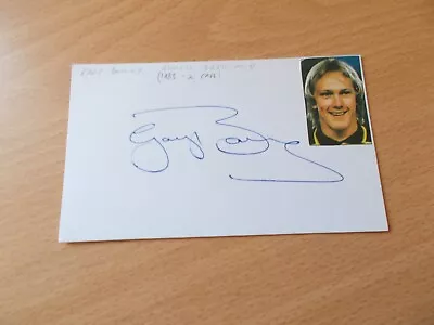 Gary Bailey (Man Utd & England) Football Autograph.Hand Signed. (Aut037) • £7.99