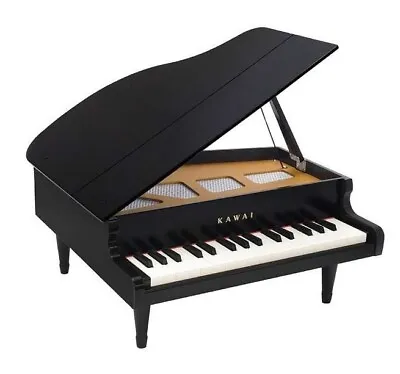 KAWAI Mini Grand Piano 32 Key Toy Piano Black Musical Instrument Toy 1141 JAPAN • $178.30