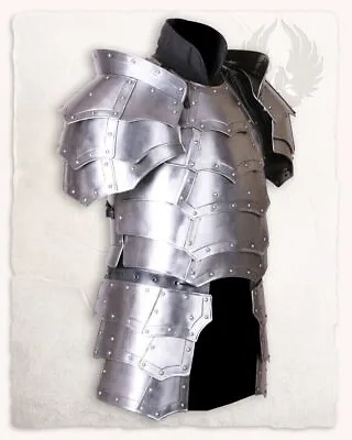Medieval Knight Custom Vladimir Half Body Armor Cuirass With Pauldrons Armor • £265.08