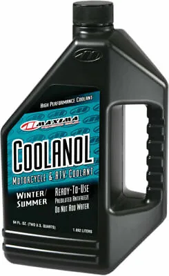 Maxima Racing Oil Coolanol Motorcycle ATV Antifreeze Coolant | 64 Oz | 82964 • $23.99