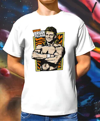 £8.99 • Buy FLYIN Brian Pillman NWO WCW NWA CROCKET WWE WWF AEW NJPW Retro T-Shirt All Sizes