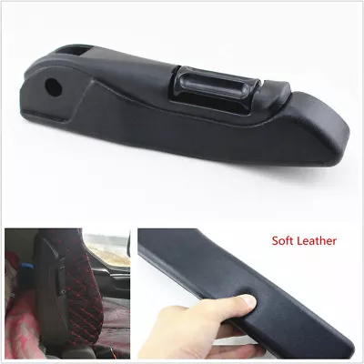 High Quality Black PU Leather Adjustable Car Seat Console Box Armrest Right Side • $72.89