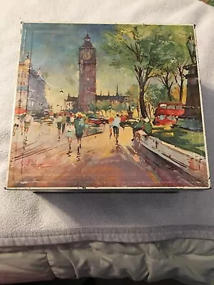 Antique MacFarlane Lang SCOTTISH TIN LONDON SCENES • $24.42